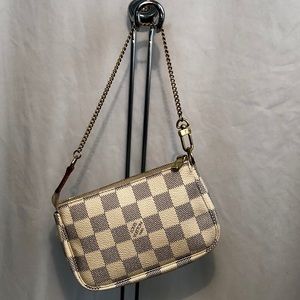 Louis Vuitton - Damier Azur Mini Pouchette